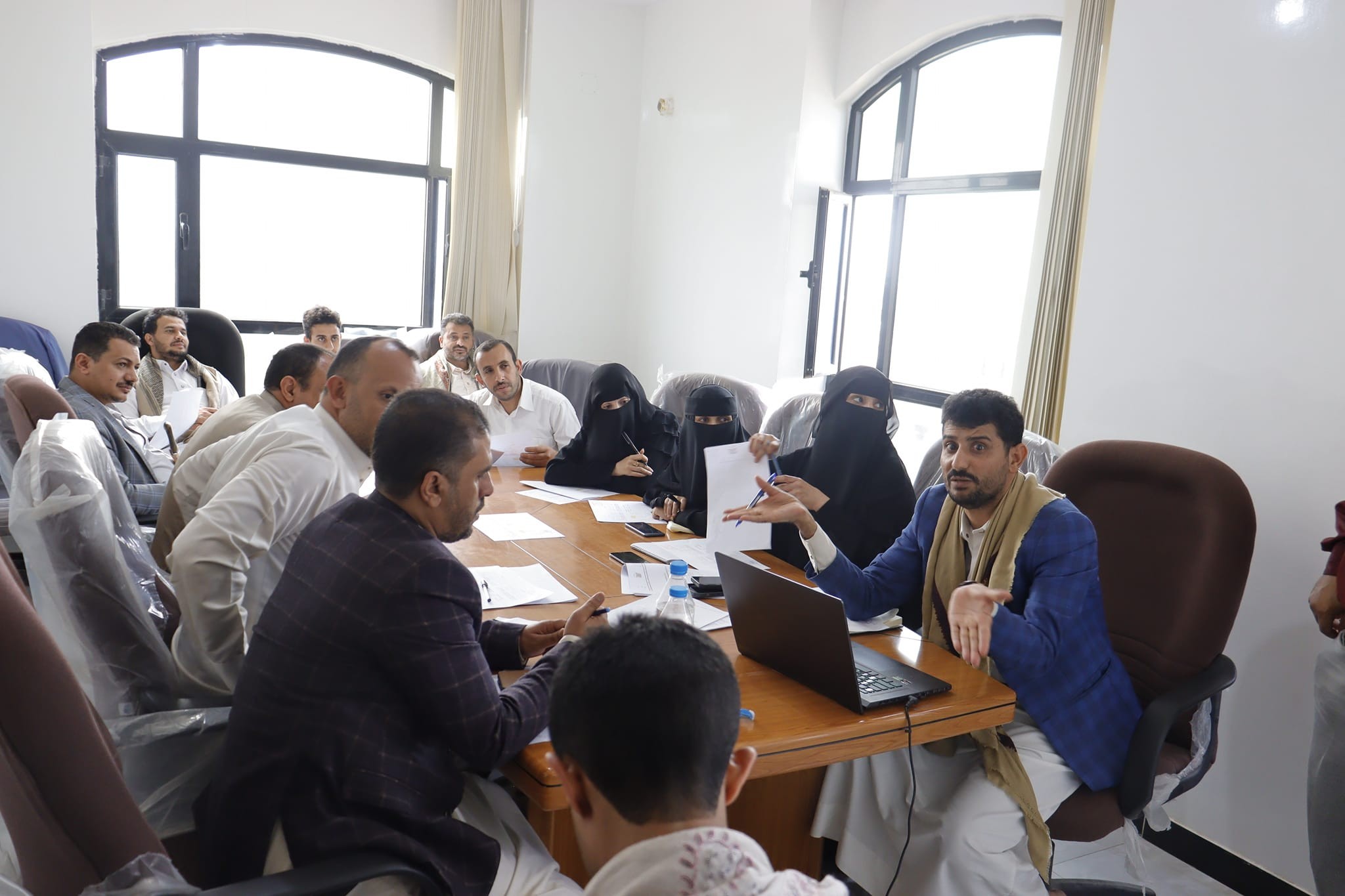 تدريب موظفي وحدة تمويل المشاريع والمبادرات الزراعية بأمانة العاصمة
